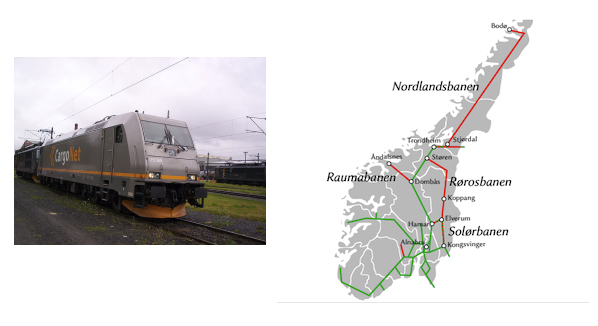 Noruega reemplazar� la tracci�n di�sel por trenes con bater�as y electrificaci�n de tramos 