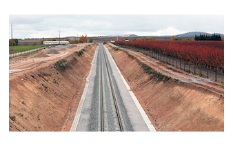 Finaliza la modernizacin del tramo Elvas-Caia en Portugal
