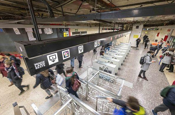 Se inicia la remodelacin del vestbulo de la estacin de Sants de Metro de Barcelona