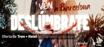 �Promo Barcelona�, una oferta combinada de tren + hotel con descuentos de m�s del 30 por ciento