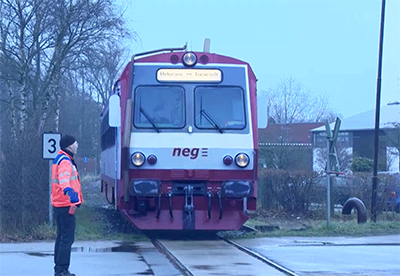 Recuperada para el trafico de viajeros la l�nea Tornesch-Uetersen, en Hamburgo