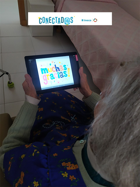 Ineco dona tablets a 86 residencias de mayores espa�olas