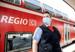 Mascarilla obligatoria en el transporte p�blico en Alemania