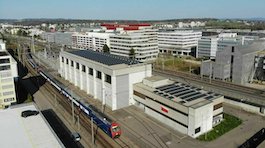 Los Ferrocarriles Suizos instalan su primer sistema fotovoltaico para energ�a de tracci�n