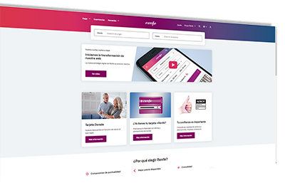 Renfe estrena p�gina web