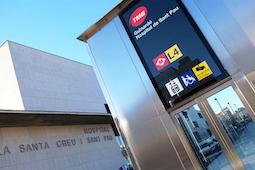 El metro de Barcelona acoger� un mural como homenaje a los sanitarios