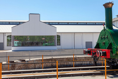 Verano en el Museo del Ferrocarril de Catalu�a de Vilanova i la Geltr�