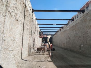 Avances en la integraci�n ferroviaria en Almer�a, con la conclusi�n de la excavaci�n entre pantallas de El Puche