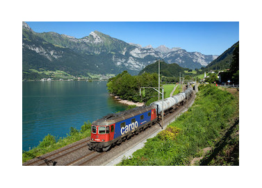 Finalizado el nuevo enlace NLFA a travs de los Alpes en Suiza, tras veintiocho aos de trabajos