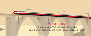 Financiaci�n europea para la duplicaci�n de la  l�nea de alta velocidad N�poles-Bari