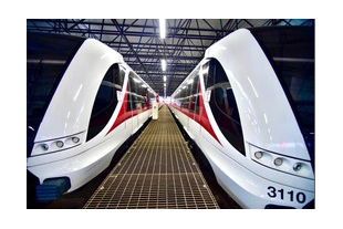 En servicio la l�nea 3 del tren ligero de Guadalajara, en M�xico