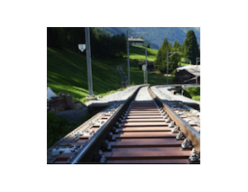 El gestor finland�s de infraestructuras prueba traviesas sint�ticas
