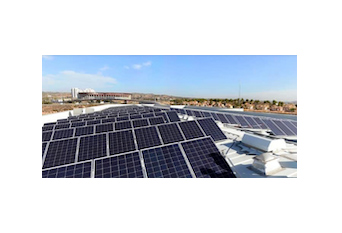 La instalaci�n solar de Tranv�a de Murcia evita 74,83 toneladas de emisiones de di�xido de carbono al a�o