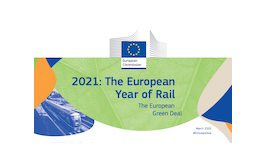 Acuerdo previo del parlamento Europeo para que 2021 sea el A�o Europeo del Ferrocarril