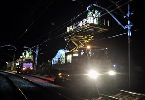 Concluyen las obras de mejora de la catenaria entre Reinosa y Corrales de Buelna, en Cantabria