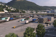 Terminal de mercanc�as cero emisiones en la ciudad noruega de Bergen