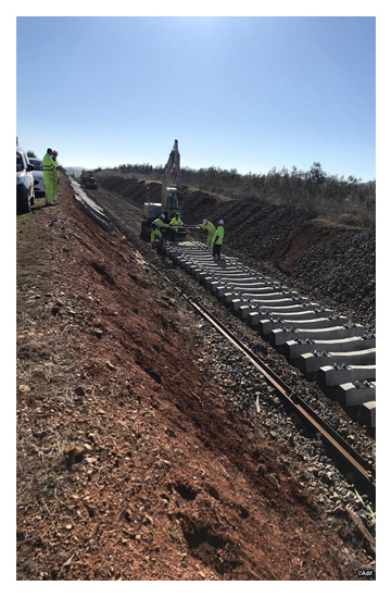 Licitado el suministro de materiales para la renovaci�n de v�a entre las estaciones de Llerena y Fuente del Arco