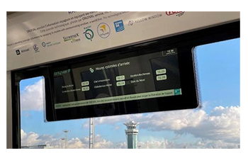 El Orlyval parisino equipa sus trenes con ventanas inteligentes