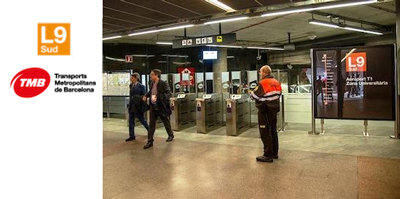 Transportes Metropolitanos de Barcelona celebra el quinto aniversario de la l�nea 9 Sud