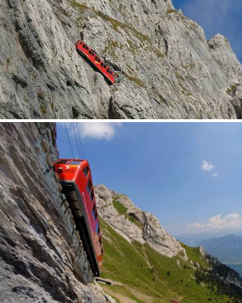 Plan de renovaci�n para el cremallera del Pilatus, en Suiza