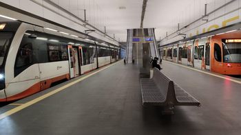 Instalacin de un nuevo escape entre las estaciones de Luceros y Mercado del Tram de Alicante