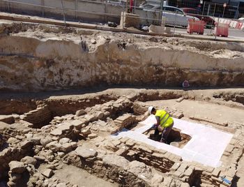 Metro de Mlaga concluye el trabajo arqueolgico, tras una inversin de 4,5 millones de euros