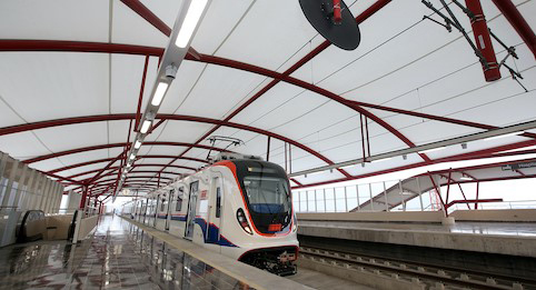 En servicio la l�nea 3 de Metrorrey en el estado mejicano de Monterrey