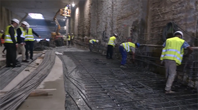 Las obras de excavacin de los tneles del Metro de Mlaga concluirn el prximo mes de agosto