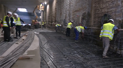 Las obras de excavaci�n de los t�neles del Metro de M�laga concluir�n el pr�ximo mes de agosto