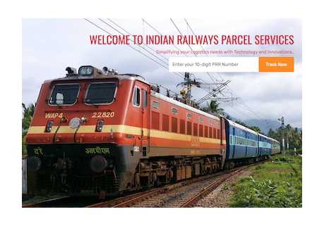 Los Ferrocarriles Indios digitalizan la gestin de paquetera