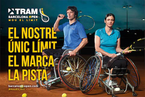 Vuelve el Tram Barcelona Open, el torneo internacional de tenis en silla de ruedas
