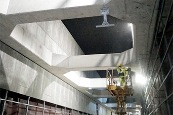 Comienza la instalaci�n de la catenaria en el tramo Renfe-Atarazanas del Metro de M�laga