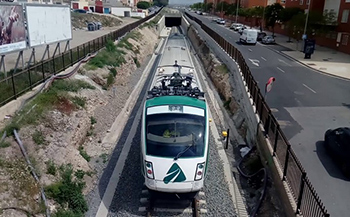 Realizadas las pruebas de auscultaci�n de v�a en los tramos de acceso a Almer�a