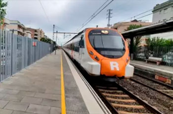Renfe finaliza obras de mejora en tres estaciones de cercan�as de Catalu�a