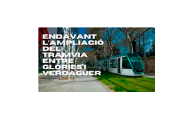 Acuerdo para comenzar la primera fase de conexi�n de trazado tranviario en Barcelona