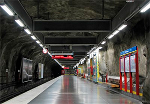 OHL ampliar la Blue Line del metro de Estocolmo