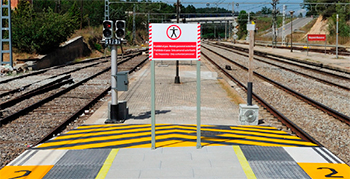 Presentadas nueve guas sobre el uso seguro de los espacios ferroviarios