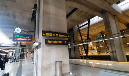 Aprobado el estudio informativo del acceso en ancho est�ndar a la T4 del aeropuerto de Barajas