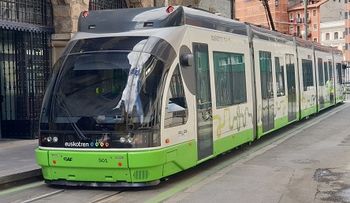 El tranv�a de Bilbao incrementar� su flota con tres unidades de mayor capacidad