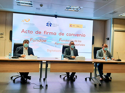 Convenio entre la Fundaci�n de los Ferrocarriles Espa�oles y Fundae