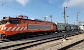Pruebas din�micas de catenaria en la l�nea portuguesa del Minho