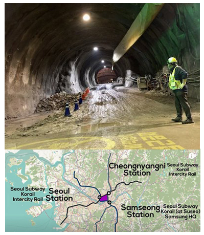 Corea del Sur construye una línea de metro para 180 km/h