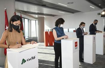 Suscrito el convenio marco para el desarrollo de Madrid Nuevo Norte