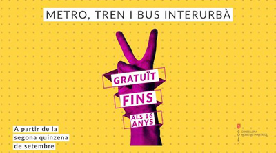 Transporte p�blico gratuito para menores de diecis�is a�os en Baleares
