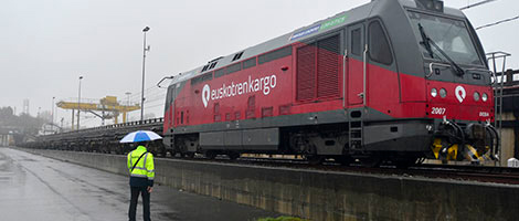 A licitaci�n una variante ferroviaria de mercanc�as en el tramo Herrera-Ir�n del Topo 