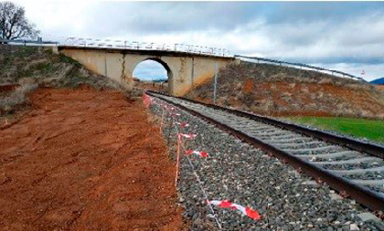 En ejecuci�n dos nuevos pasos superiores en Ferreruela de Huerva y Cari�ena