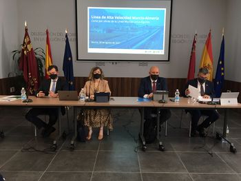 Presentadas las actuaciones para avanzar en la primera conexin directa entre Murcia y Almera