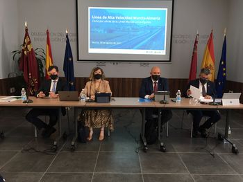 Presentadas las actuaciones para avanzar en la primera conexi�n directa entre Murcia y Almer�a