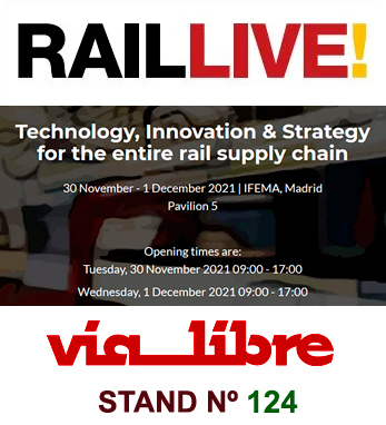 Madrid acoge el congreso y exposici�n comercial Rail Live 2021