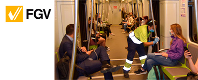 FGV licita por los servicios de limpieza de sus instalaciones y trenes de Valencia y Alicante